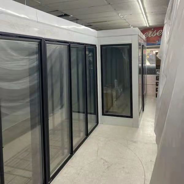 Best quality Heated tempered Glass Door for Supermarket Display Cold Room