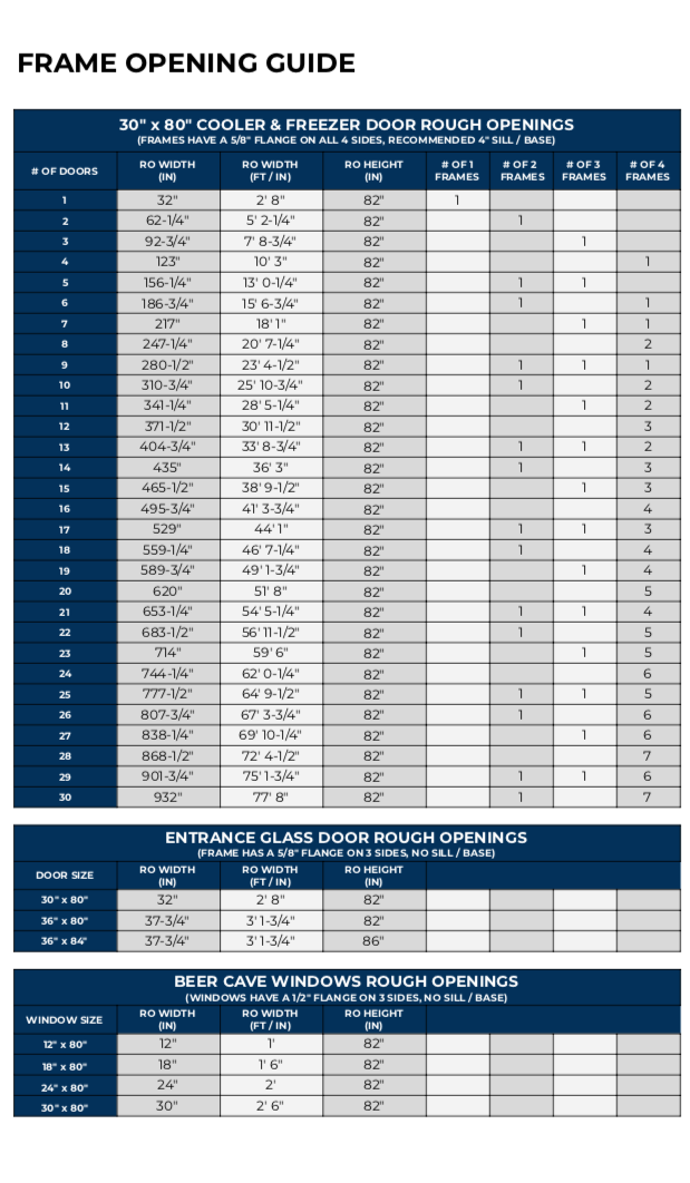 Freezer Display Glass Door 30" x 79" with Shelves.